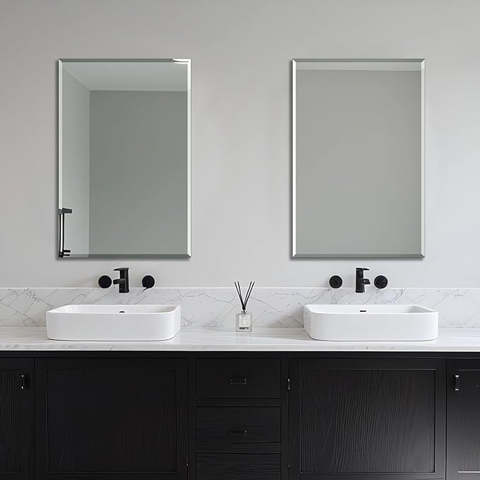 Ruomeng 2-Pack Bathroom Vanity Mirrors - Image 2