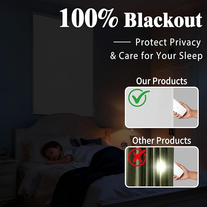 Adhesive 100% Blackout Curtain - Image 2