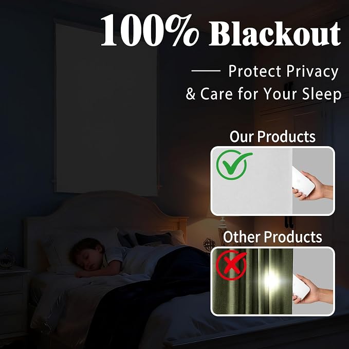 Self-Adhesive Complete 100% Blackout Curtain - Image 2