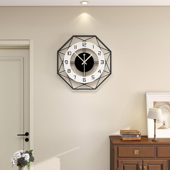Large Wall Clocks for Living Room Decor Modern Silent Wall Clock for Home House - Image 2