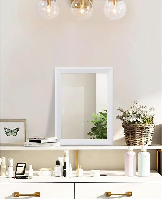 AAZZKANG Rectangular Wall Mirror Decorative Wood Framed Mirrors - Image 4