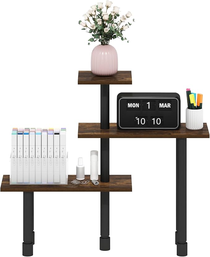 Furinno Turn-N-Tube Kitchen Countertop Organizer, 3-Tier Corner Countertop - Image 4