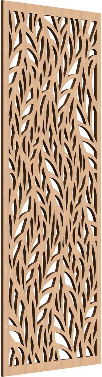 Ortonville Decorative Pierced Fretwork Wood Wall Panels, 19 3/8"W x 49 3/8"H x by EkenaMillwork