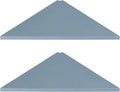 evron Corner Mounting Shelf Set of 2 – Easy to Install Floating Wall Shelves by evron