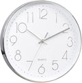 Tosnail 12 Inches Round Silent Non Ticking Quartz Wall Clock by Tosnail