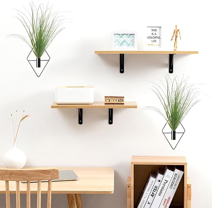 Hanging Planters with Artificial Plants - Image 6