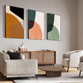 MPLONG Wall Art, Frame Canvas Wall Art Set, Striking Modern Minimalism by MPLONG