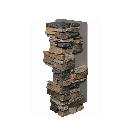 AZ Faux High-Density Polyurethane Faux Stone Interlocking Outside Corner by AZFaux