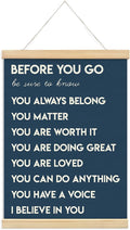 Mental Health Positive Affirmations Inspirational Wall Art Decor, Therapist by Unknown