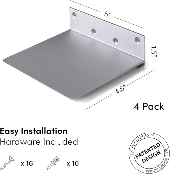 xympo Floating Invisible Bookshelf Wall Mounted - Image 3