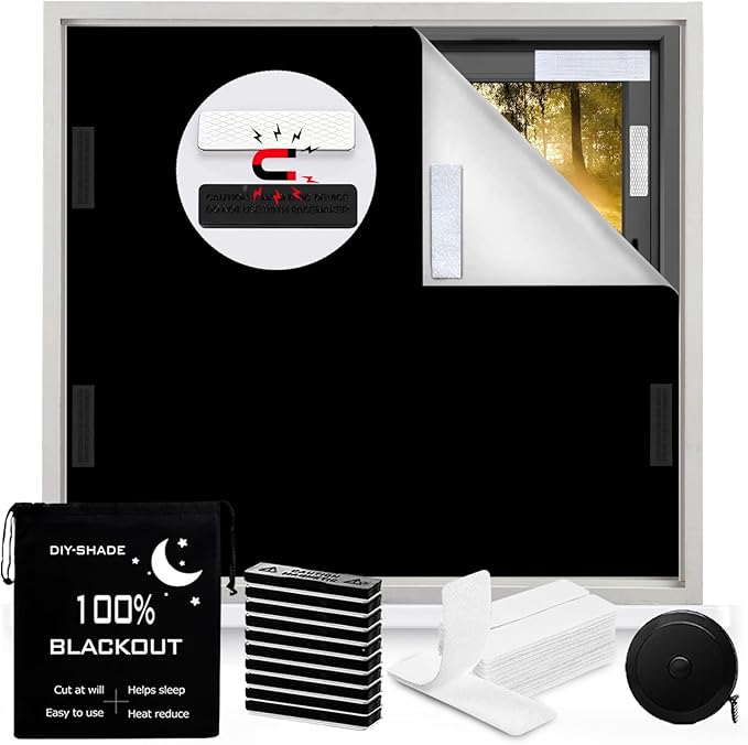 100% Blackout Curtain Window Cover by BirdNest