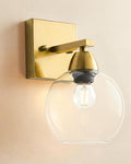 Bathroom Light Fixtures, 1-Light Matte Gold Vanity Light by Unknown