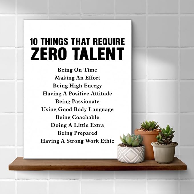 Motivational Wall Art, Inspirational Quote Wall Decor Leadership Gifts - Image 4