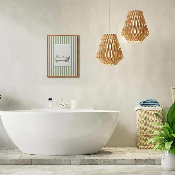 Funny Kids Bathroom Wall Art Cute Boy in Bathtub Wall Decor Picture, Eclectic - Image 5