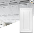 Art3d Drop Ceiling Tiles, 24x48in. White by Art3d