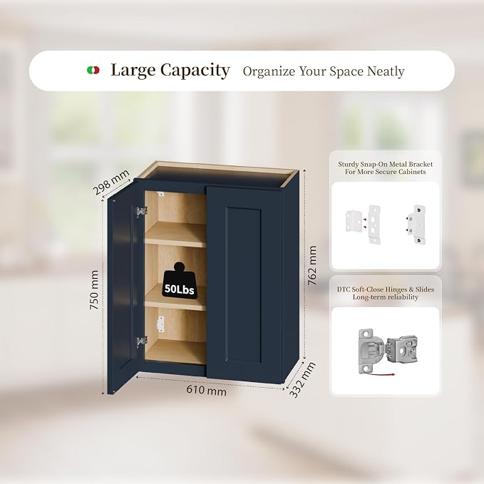 Kisart Laundry Room Cabinets Wall Mounted - Image 2