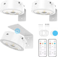 3 Pack Picture Lights for Wall, Rechargeable Battery Operated wall lights by Narotood