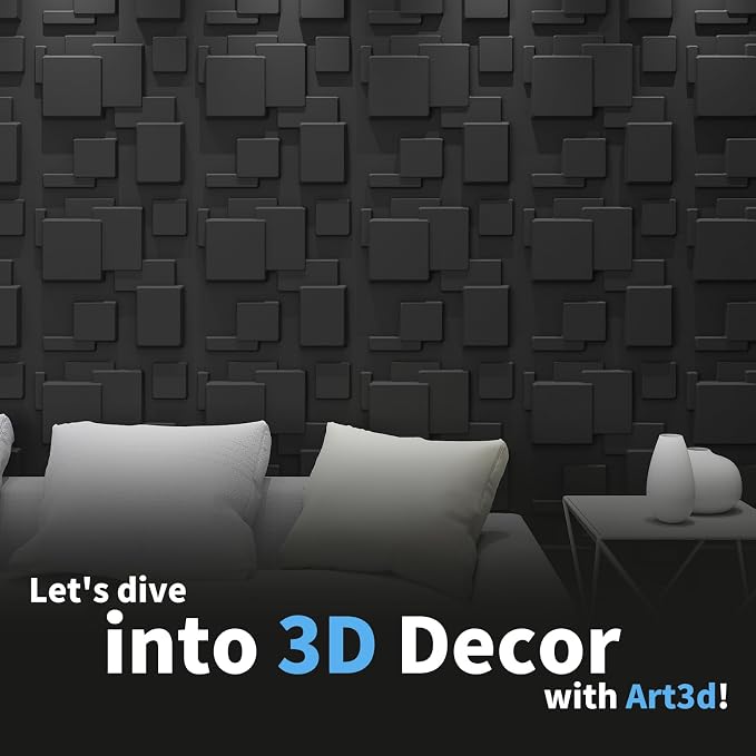 Art3d 19.7" x 19.7" Wall Panel City - Image 7