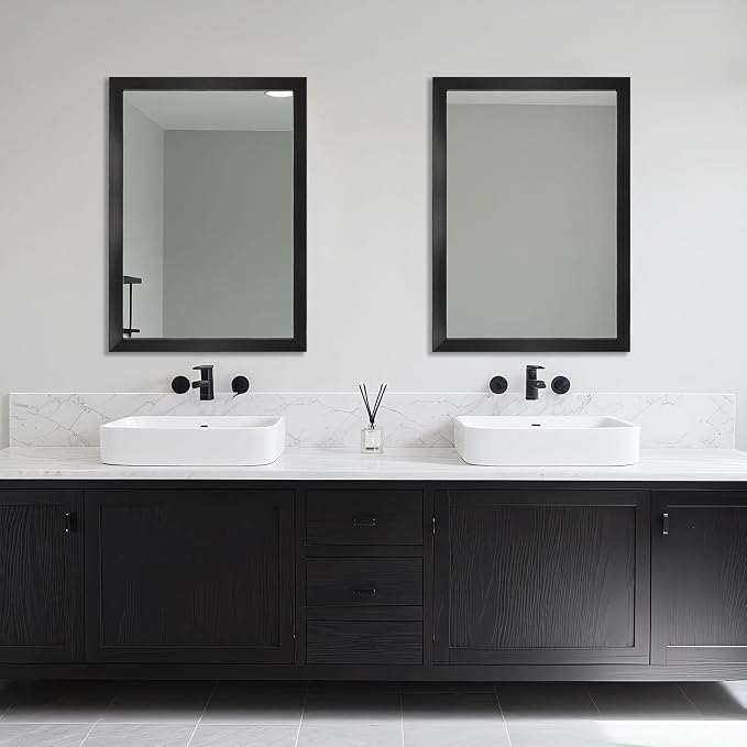 Ruomeng Rectangular Wall Mirror 24"x36" - Image 2