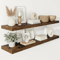Vivelove 12" Deep Floating Shelves 47.2" Long, Wall Shelves by VIVELOVE
