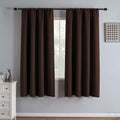 IGEMAEVE Blackout Curtains 72 Inch Length 2 Panels Set, Rod Pocket Energy by IGEMAEVE