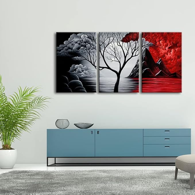 Wieco Art Canvas Wall Art Abstract Pictures - Image 9
