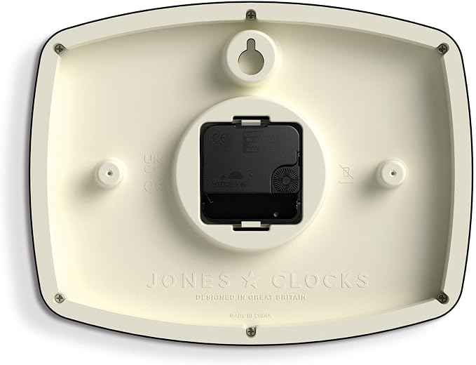 JONES CLOCKS® Movie wall Clock | Retro Rectangular Clock | 10 inch | Dark Green - Image 7