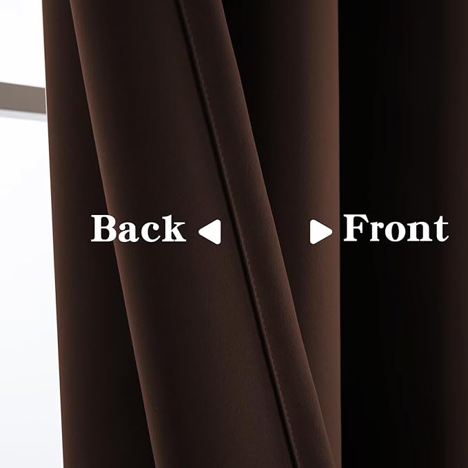 IGEMAEVE Blackout Doorway Curtains 96 Inch Length, Closet Curtain - Image 3