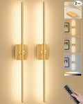 Ouyulong Battery Operated Wall Sconces Set of 2, 10000mAh Wireless Rechargeable by Ouyulong
