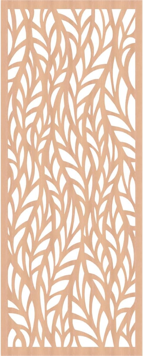 Ortonville Decorative Pierced Fretwork Wood Wall Panels, 29 3/8"W x 74 3/8"H x - Image 2