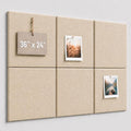 Large Cork Boards for Walls – 36" x 24" Self Adhesive Felt Wall Tiles by CreateYourIdealSpace