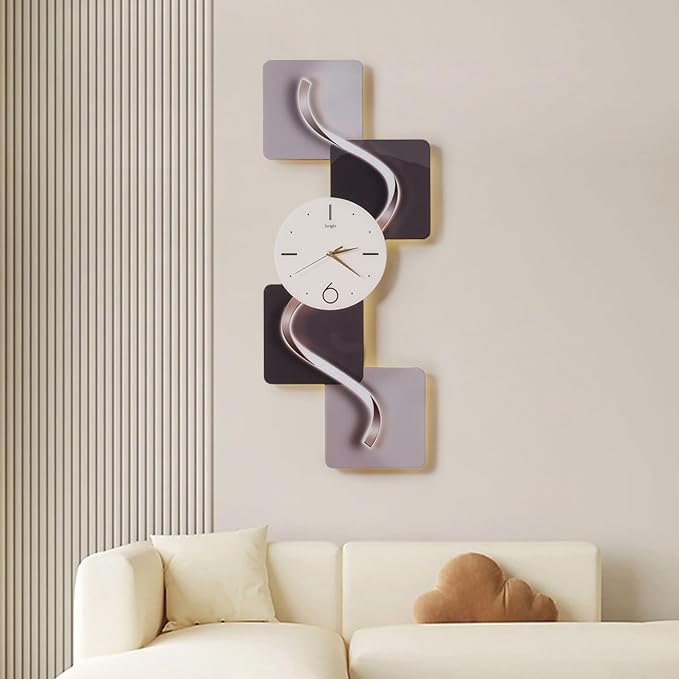 homary 39.4" Silent LED Wall Clock - Image 7