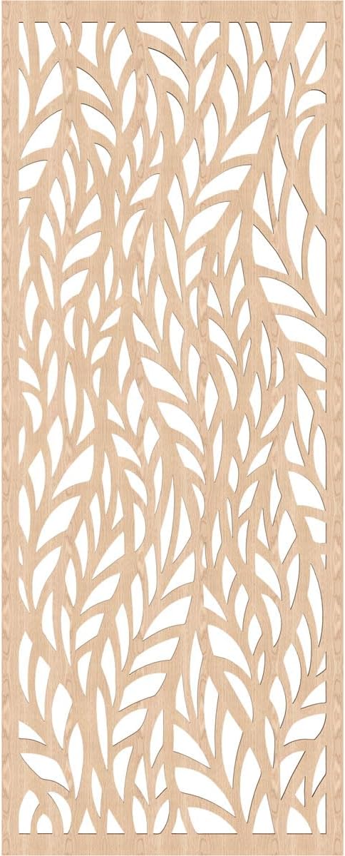 Ortonville Decorative Pierced Fretwork Wood Wall Panels, 27 3/8"W x 69 3/8"H x - Image 2