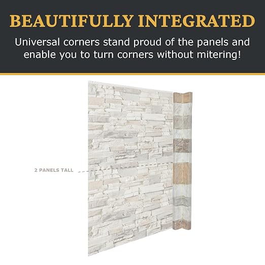 AZ Faux High-Density Polyurethane Faux Stone Flush Inside Corner - Image 7