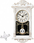 Clockswise Vintage Grandfather-Style Wall Clock by Clockswise