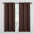 NICETOWN Nursery Essential Thermal Insulated Solid Grommet Top Blackout Curtains by NICETOWN