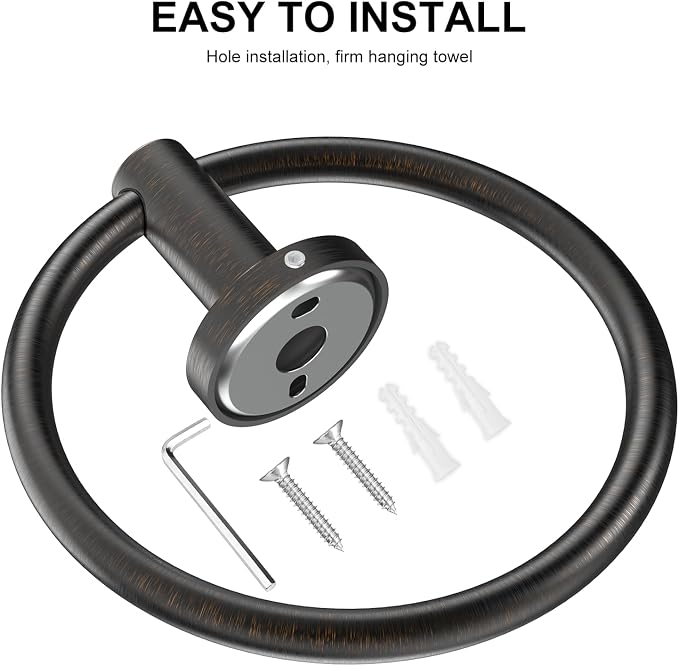 SetSail Towel Holder Stainless Steel Towel Ring - Image 4