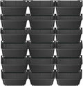 Vertical Wall Planter with 18 Pots, Hanging Garden Plant Flowerpot Holder by Eapmic