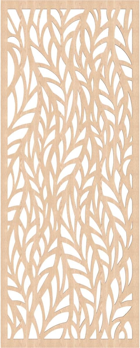 Ortonville Decorative Pierced Fretwork Wood Wall Panels, 37 3/8"W x 94 3/8"H x - Image 4