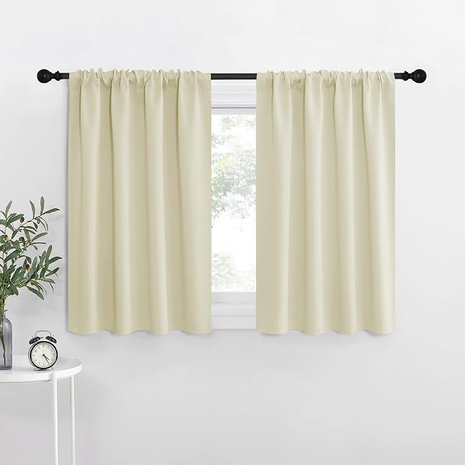 NICETOWN Blackout Curtains for Living Curtains, 2 Panels, 29 by 30, Room by NICETOWN