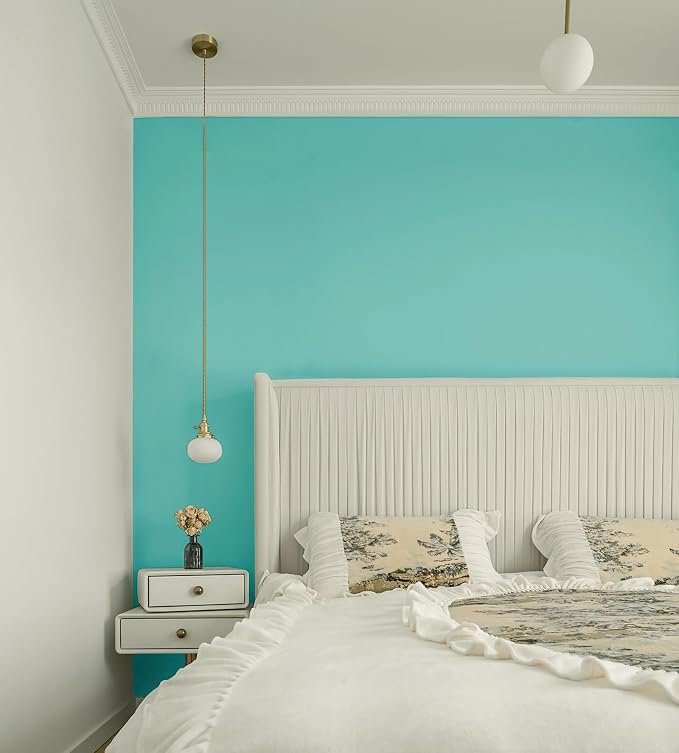 Dimoon 118.1''x17.7''Mint Green Peel and Stick Wallpaper Contact Paper Modern - Image 9