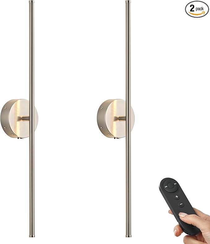 KARTOOSH Battery Operated Wall Sconces by KARTOOSH
