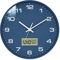 12 Inch Wall Clock, Silent Non-Ticking Analog by lanktoo
