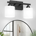 Black Bathroom Lights Over Mirror, Anti-rust Vanity Light Fixture by Dekang