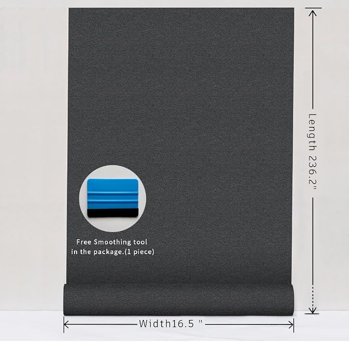 SHUFA Navy Blue Brown Cotton-Like Textured Grasscloth Wallpaper Matte Thick - Image 9