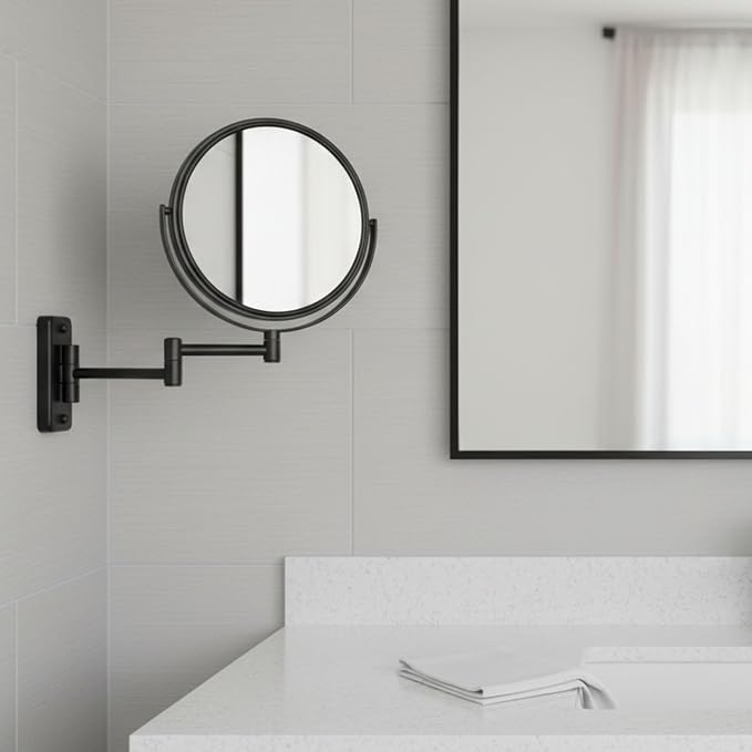 JERDON Wall-Mounted Magnifying Mirror - Image 7
