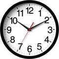 Rohioue Wall Clock Modern 8 Inch Battery Operated Silent Non Ticking Small by RohioueWallClock