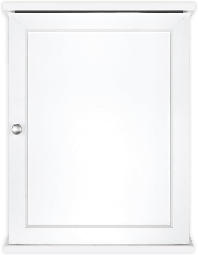 MCS 23x18 White Medicine Cabinet Organizer, Wall Mounted Bathroom Cabinet by MCSIndustriesInc
