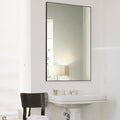 Modern Simple Black Frame 40x24Inch Mirror by Unknown