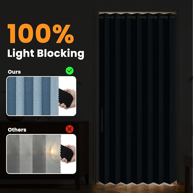 AJAZZ Blackout Accordion Door - Image 4